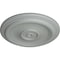 Ekena Millwork Traditional Ceiling Medallion (Fits Canopies up to 2 3/4"), 12"OD x 1"P, Primed White CM12TR - alternate 2